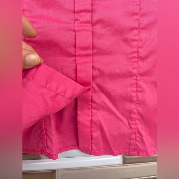 Rene Lezard Y2K pink blouse small - Picture 5 of 9
